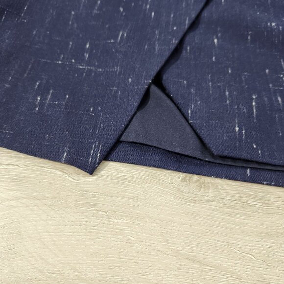 Rebecca Taylor Cross Hatch Wool Blend Wrap Dress Navy Womens Size 6 - Picture 15 of 16